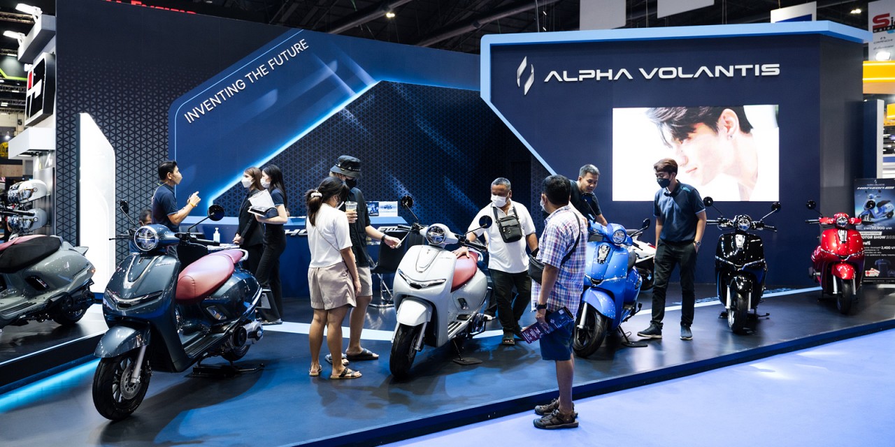 ALPHA VOLANTIS เปิดตัว HORIZON 300 SR ในงาน Motor Show 2023