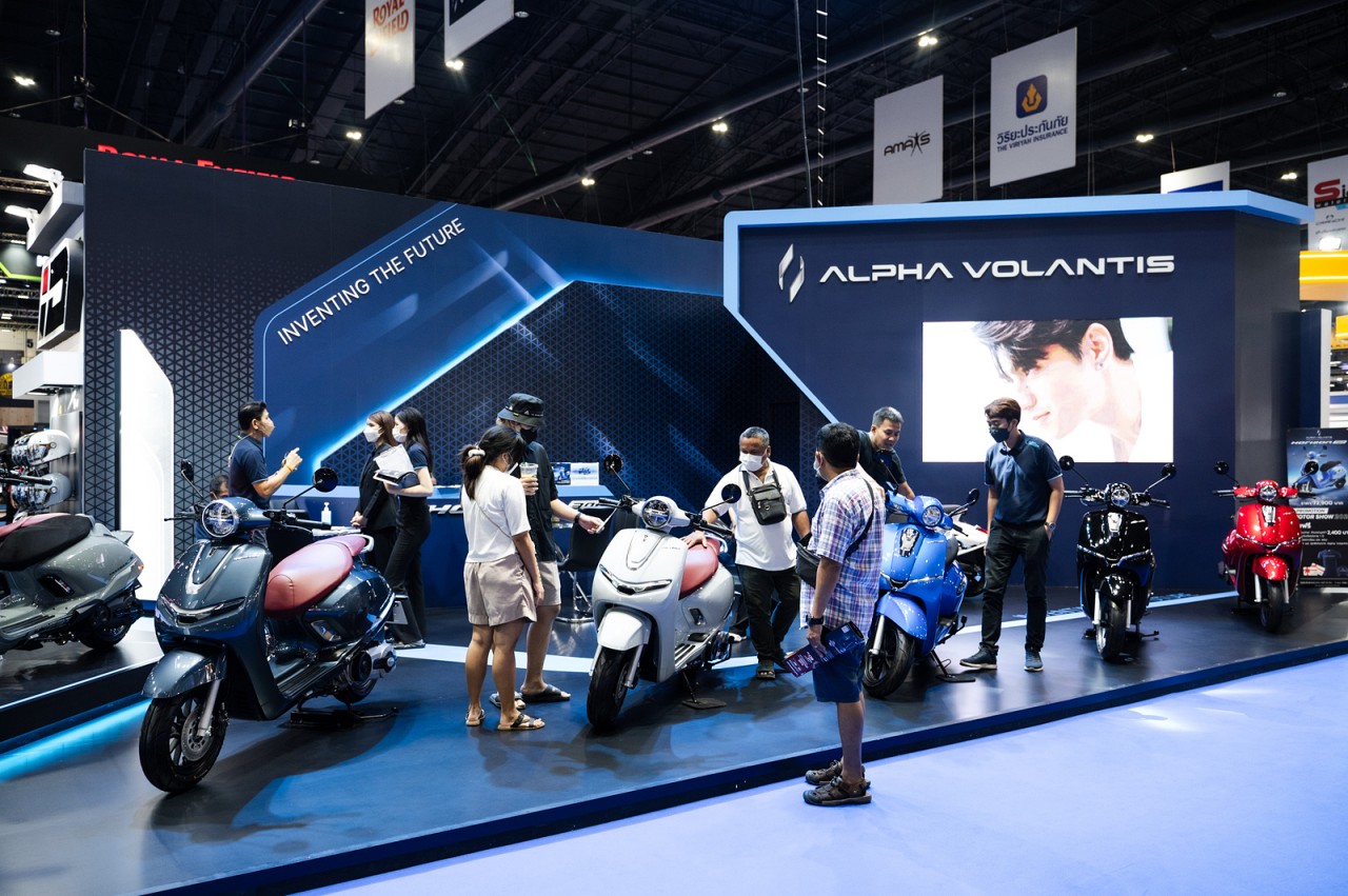 ALPHA VOLANTIS เปิดตัว HORIZON 300 SR ในงาน Motor Show 2023