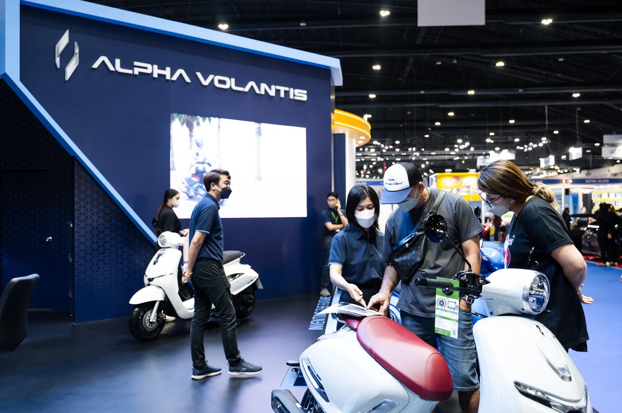 ALPHA VOLANTIS เปิดตัว HORIZON 300 SR ในงาน Motor Show 2023